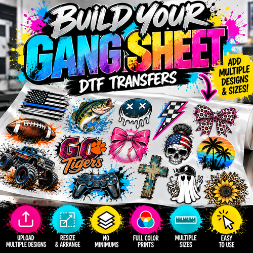 Build a Gang Sheet – DTF Transfers