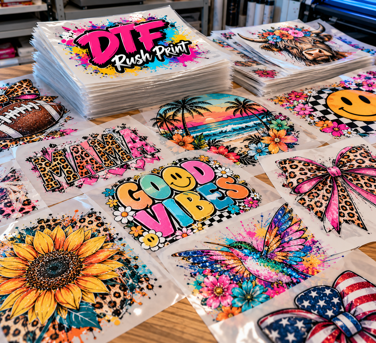 Build a Gang Sheet – DTF Transfers